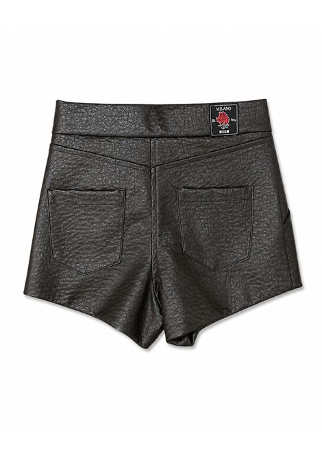 Shorts in ecopelle MSGM KIDS | F6MSJGSH080943